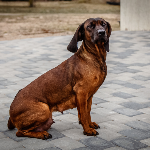 Bayerischer Gebirgsschweisshund (ou Chien rouge de Bavière)